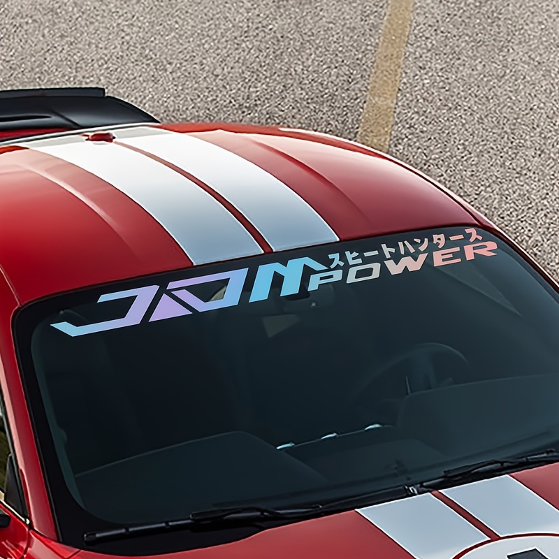 1 x 90 cm speedhunters windshields sticker decal JDM tuning