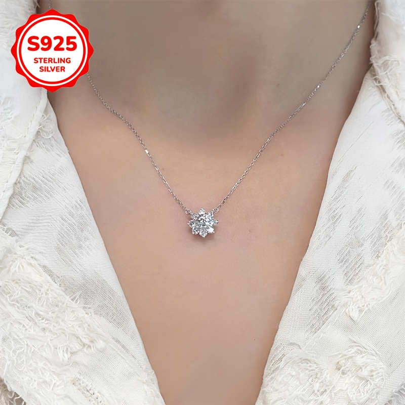 Low Allergy Shining Sunflower Pendant Necklace - Classic Versatile Gift