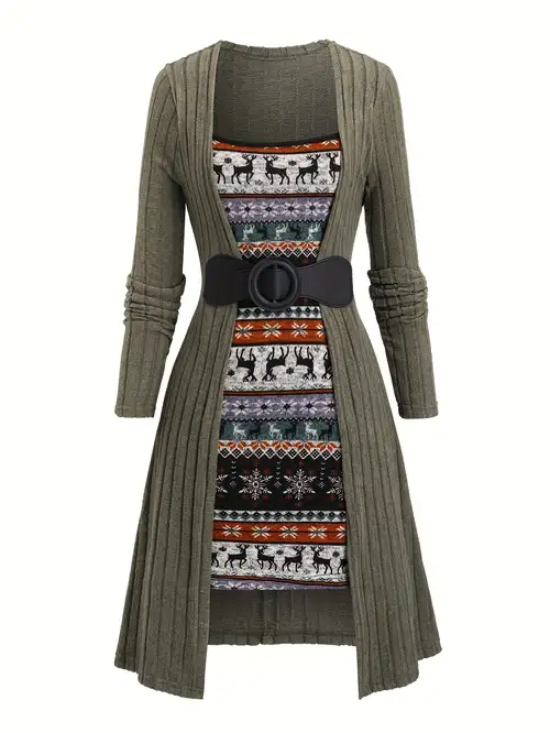 womens christmas dress 2024 Walmart Christmas Dress No Boundaries 2024
