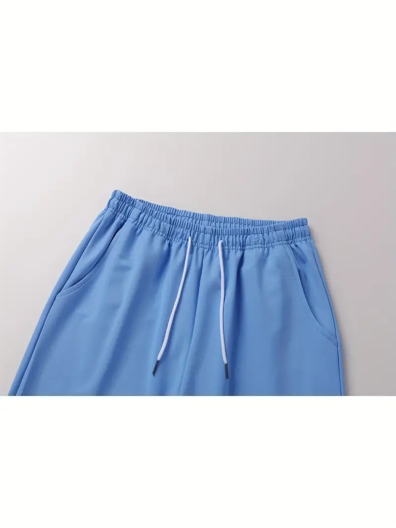 pantalon taille haute pour femme avec ceinture à cordon, tissu élastique, poches latérales et design froncé pour le camping et le port - noir, extérieur | pantalon à ceinture froncée | pantalon en tissu extensible Détails du produit 17