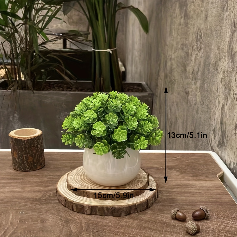 1つ、人工植物の鉢植え、偽の盆栽植物、室内外用の偽の植物、食卓、オフィスデスク、庭のテーブル、家の装飾、部屋の装飾、中国の新年の装飾 - Home u0026  Kitchen - Temu Japan