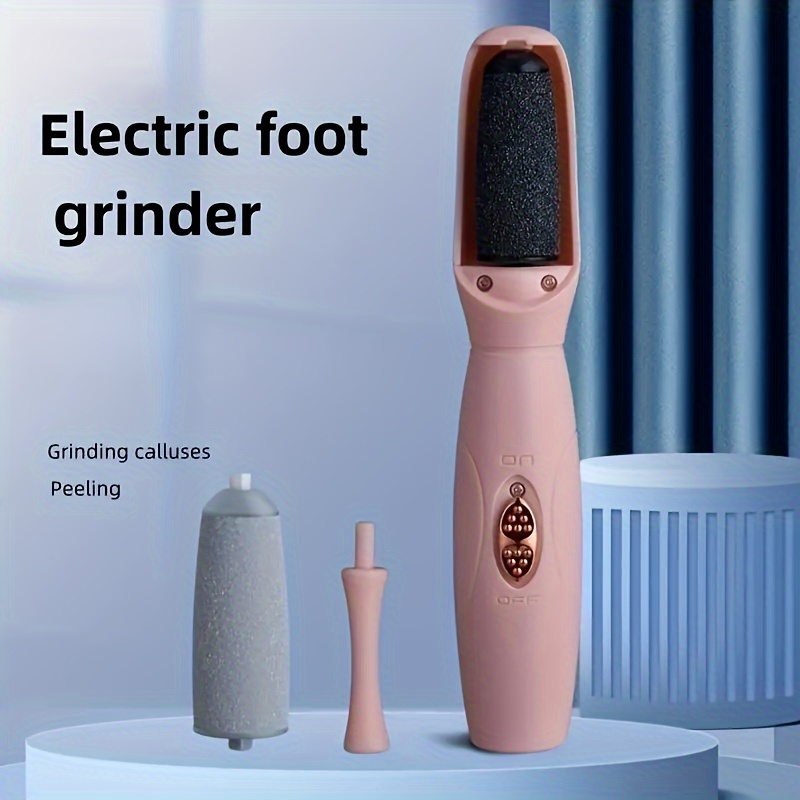 

Electric Foot Callus Remover 2 Foot Grinding Heads Electric Vacuum Pedicure Rechargeable Callus Remover Skin Grinder Thick And Fine 2 Foot Grinding Heads