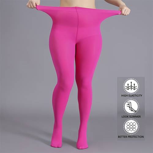 2026 model 120d velvet tights high plus size to 200 lbs candy colored womens footed pantyhose carnival halloween christmas socks smooth low waist breathable womens cosplay thin elegant high quality velvet stockings