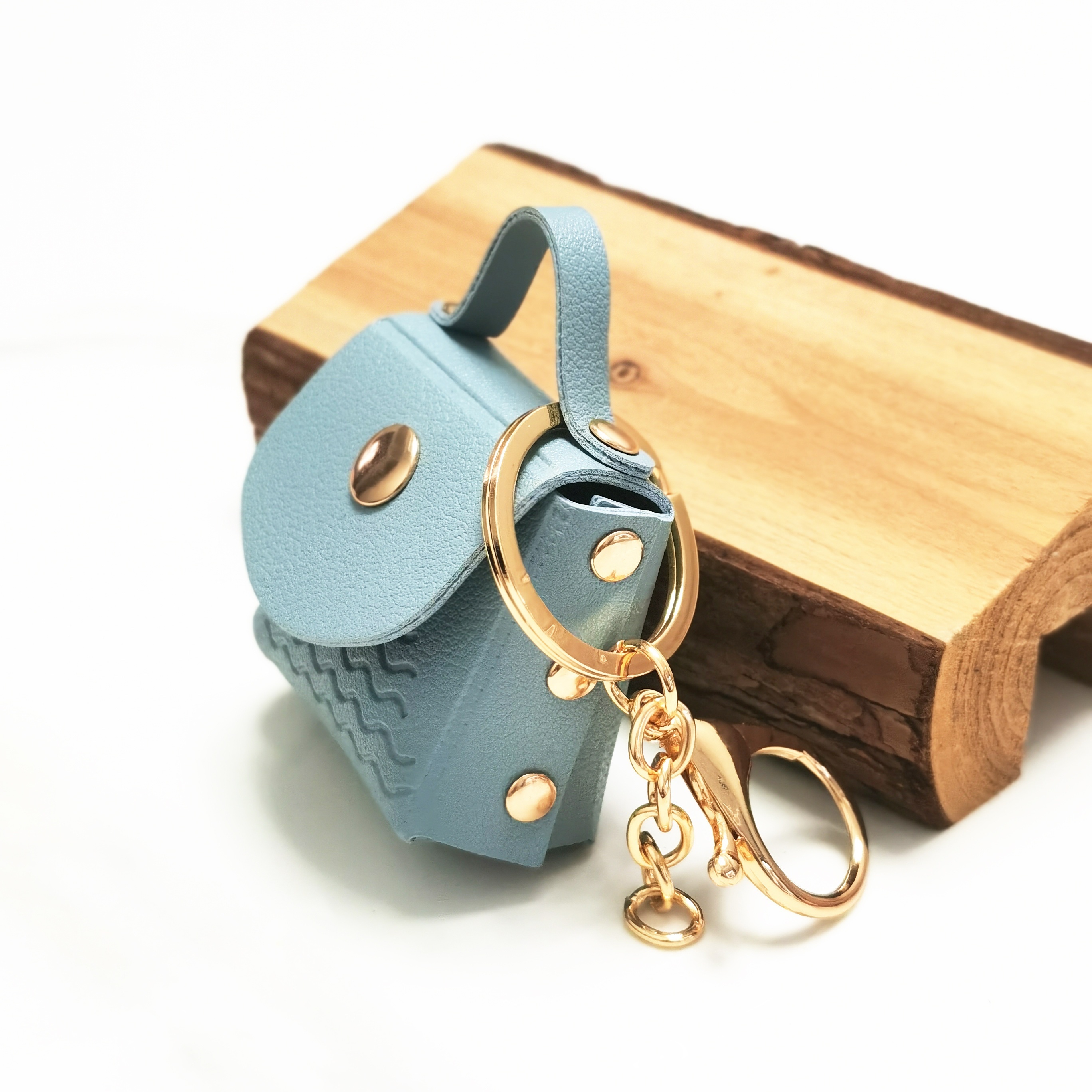 Mini Handbag Shaped Coin Purse Keychain Cute Pu Leather Key - Temu