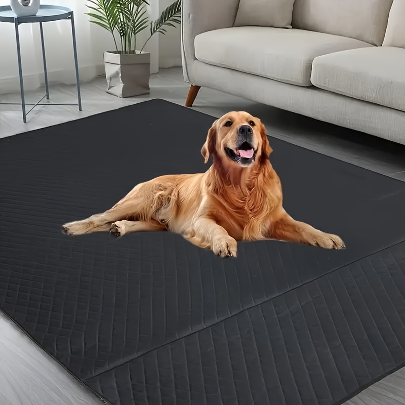 

Large Dog Cooling Mat - Washable Pet Bed & Cage Pad, Stain-resistant Polyester Fiber Fill, Ideal For Medium To Large Breeds