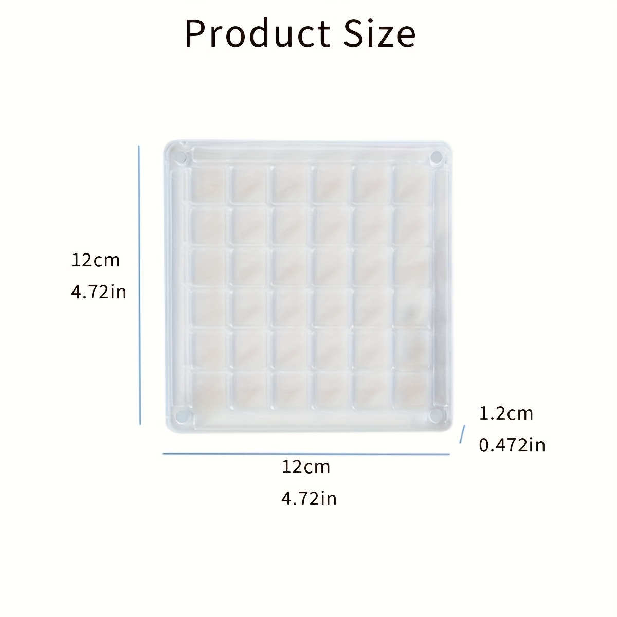 3pcs Multi-Compartment Collection Display Shell Box
