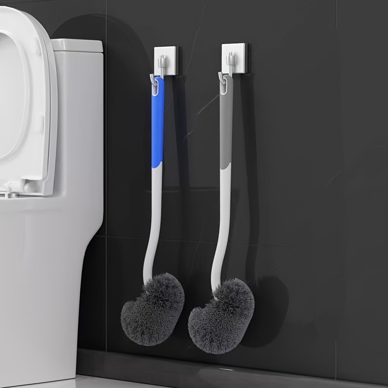 

Reusable Toilet Brush With Non-slip Handle - , Hygienic Bathroom Cleaning Tool For Home Use