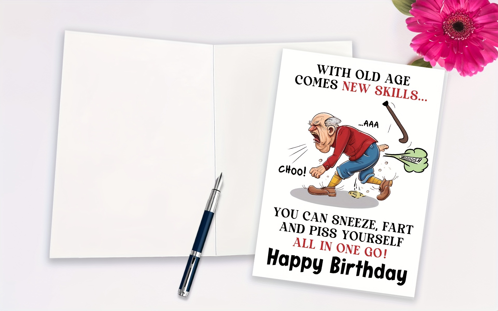 Funny Birthday Card Men Hilarious Happy Birthday Card Friend - Temu 