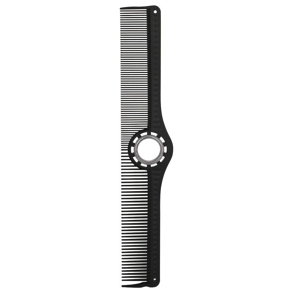 TEMU Peigne de coupe rotatif pour cheveux, peigne de coiffure professionnel pour coiffeur, avec tête rotative, convient à tous les types de cheveux,