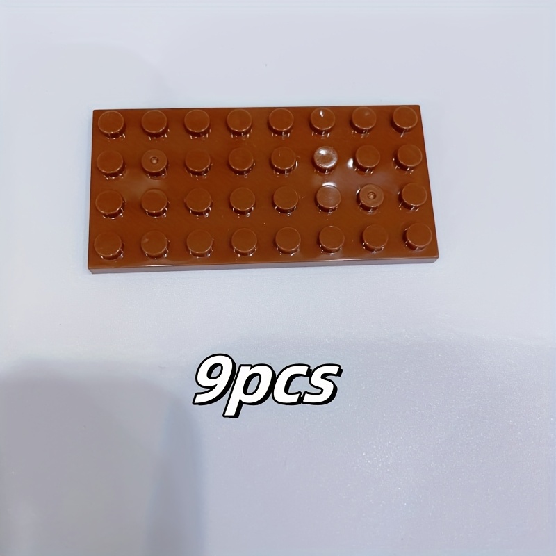 9pcs 4x8 Classic Base Plates Building Blocks Creative Basic Accessories Plate