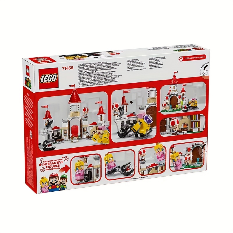 European Version of LEGO 71435: A Showdown with Roy! Princess Peach'S Castle