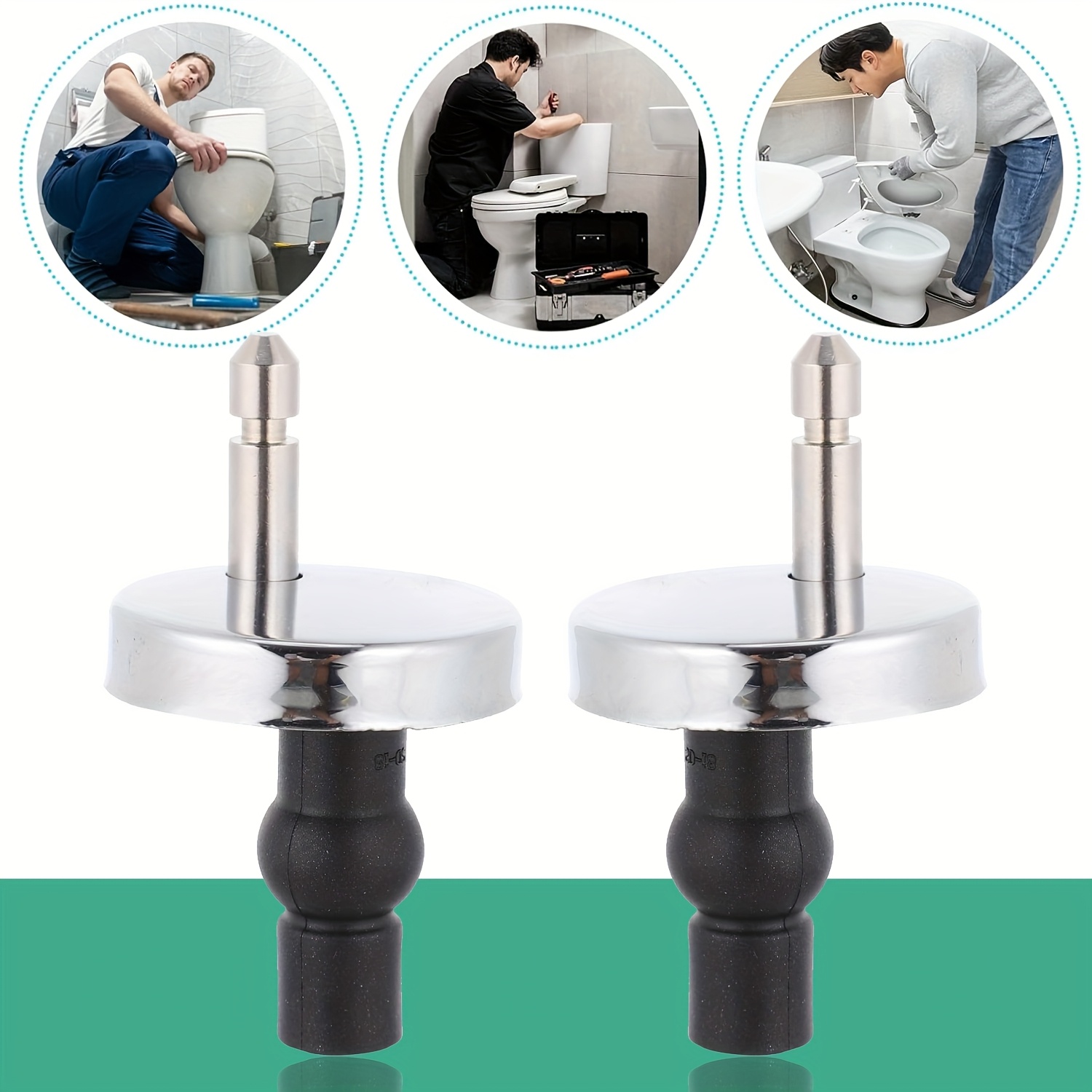 toilet seat hinges replacement sold on Temu New Zealand