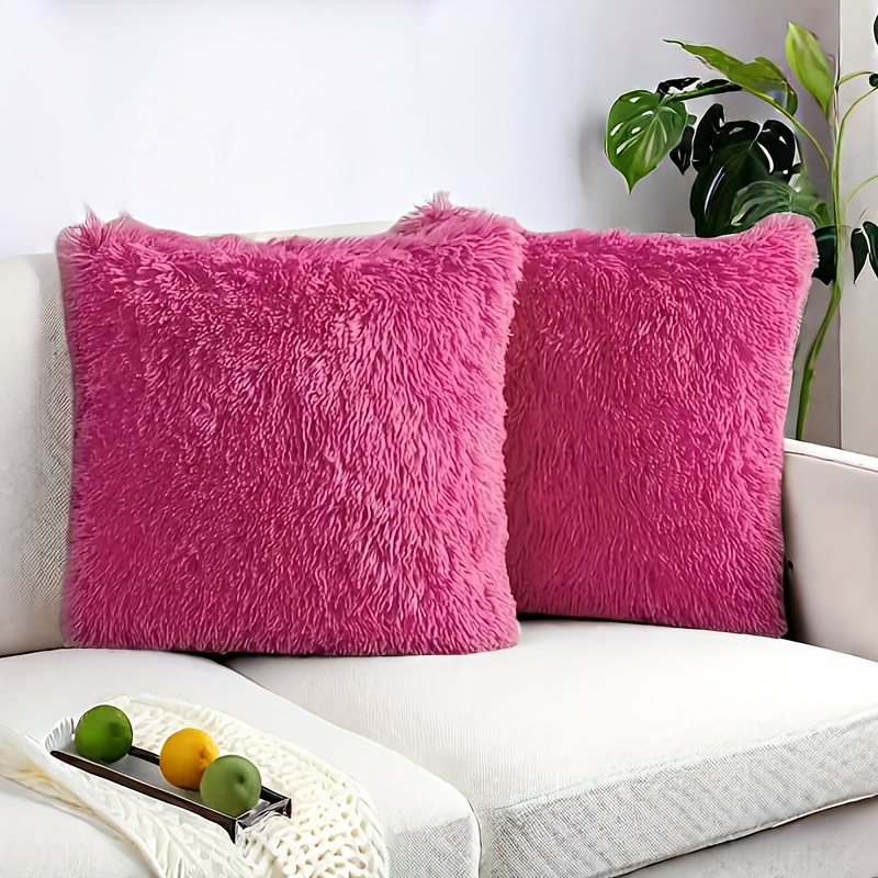 Set Di 4 Federe Decorative In Lino E Cotone 45x45 Cm | Cuscini Per Divano E Letto - 3