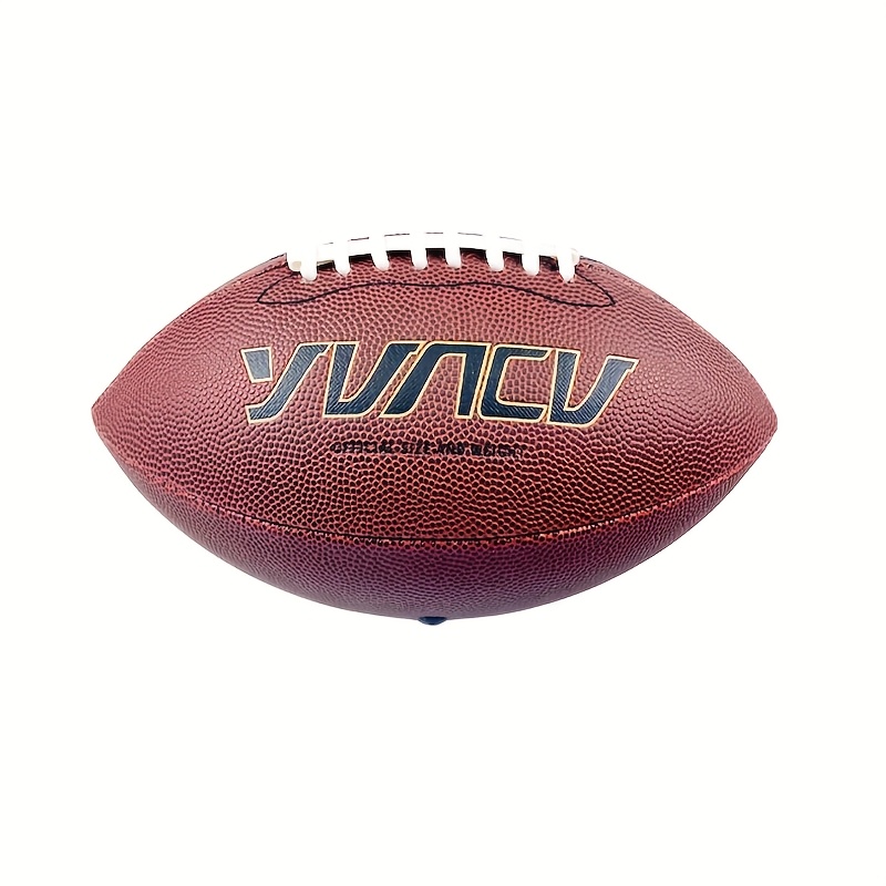 TEMU 1 ballon de football américain standard pour jeux et entraînements en intérieur/extérieur, taille 9,6