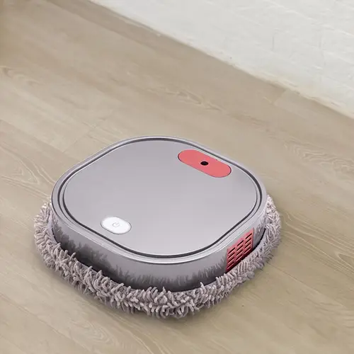 a in 1 robot vacuum cleaner wet and dry mopping machine mobile phone control household pet mopping robot with spray function without plug and adapter