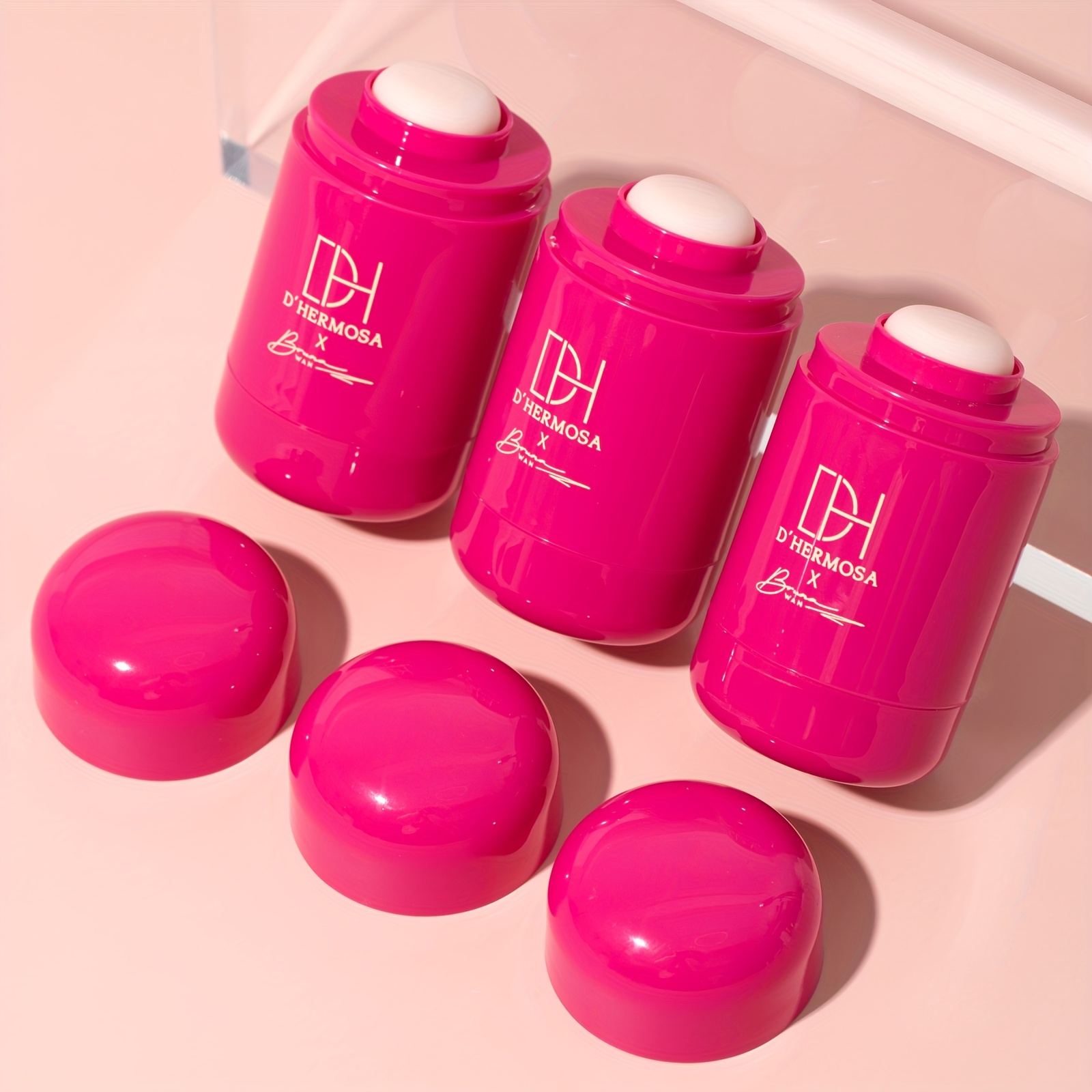 3pcs Mild Oil-control Concealer Invisible Pore Makeup Stick, Moisturizing And Non-irritating Makeup Primer, Light And Smooth, A Perfect Makeup