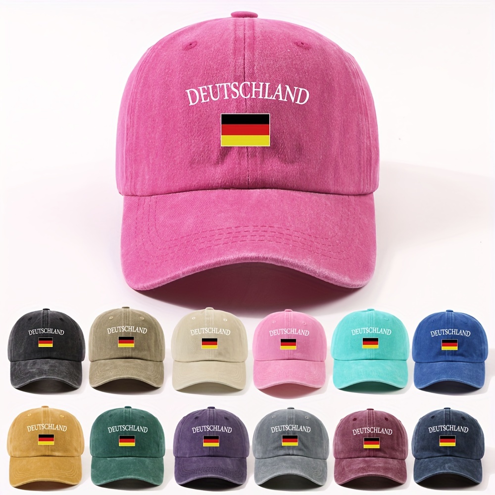 

Deutschland Embroidered Cap - , Sun- Hat For - For &