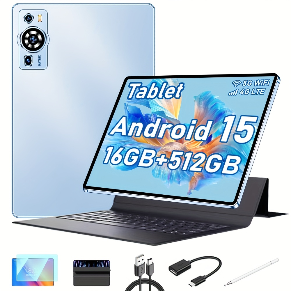 UXD A5 Android 15 Tablet 10,1-inch IPS-scherm