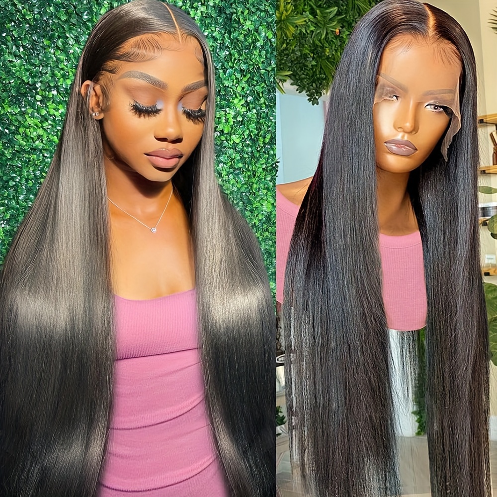 

32 Long Straight For Women Glueless Synthetic Wig For Use