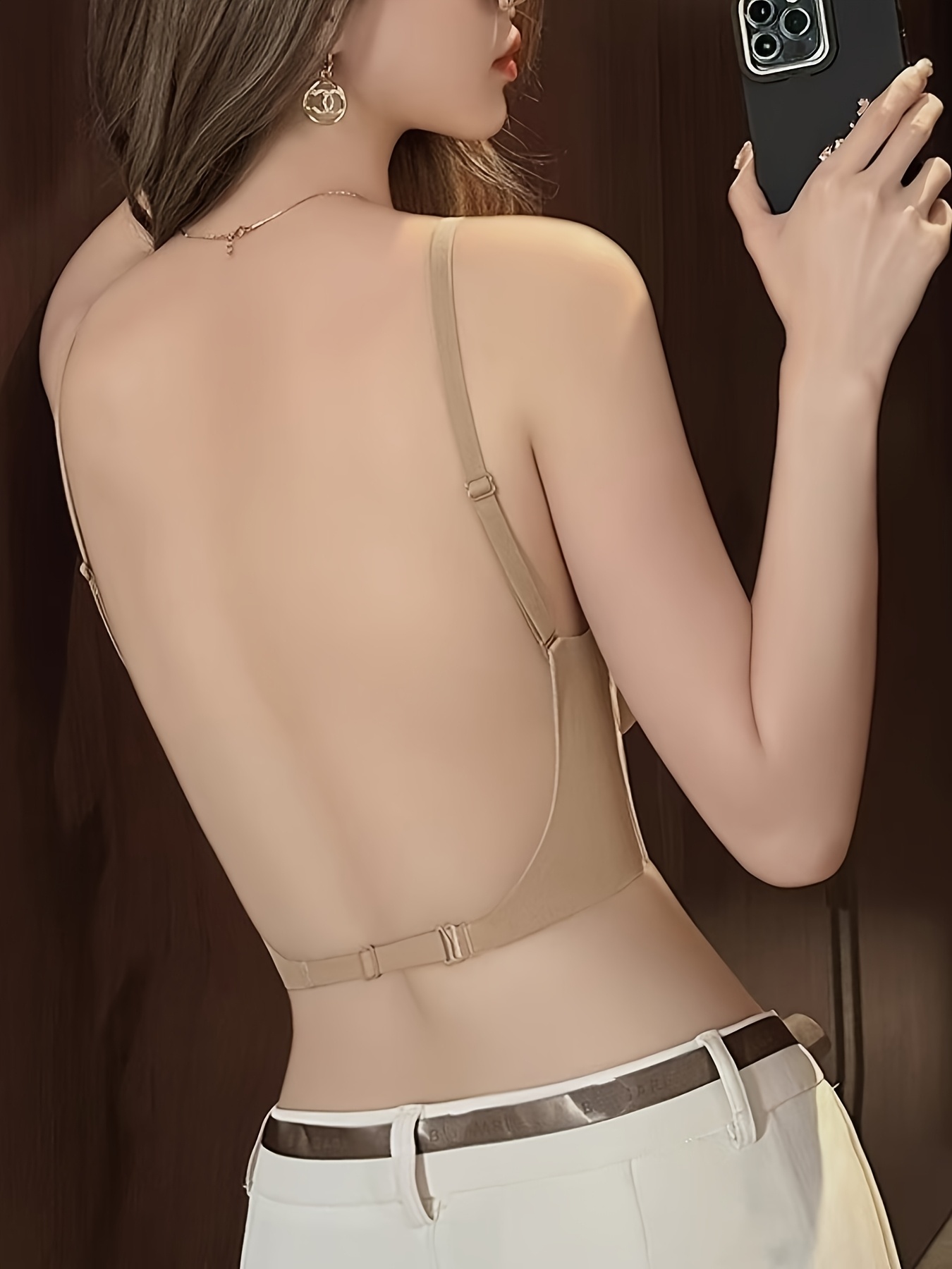 Summer U Shaped Backless Lingerie Women Enhances Small Busts