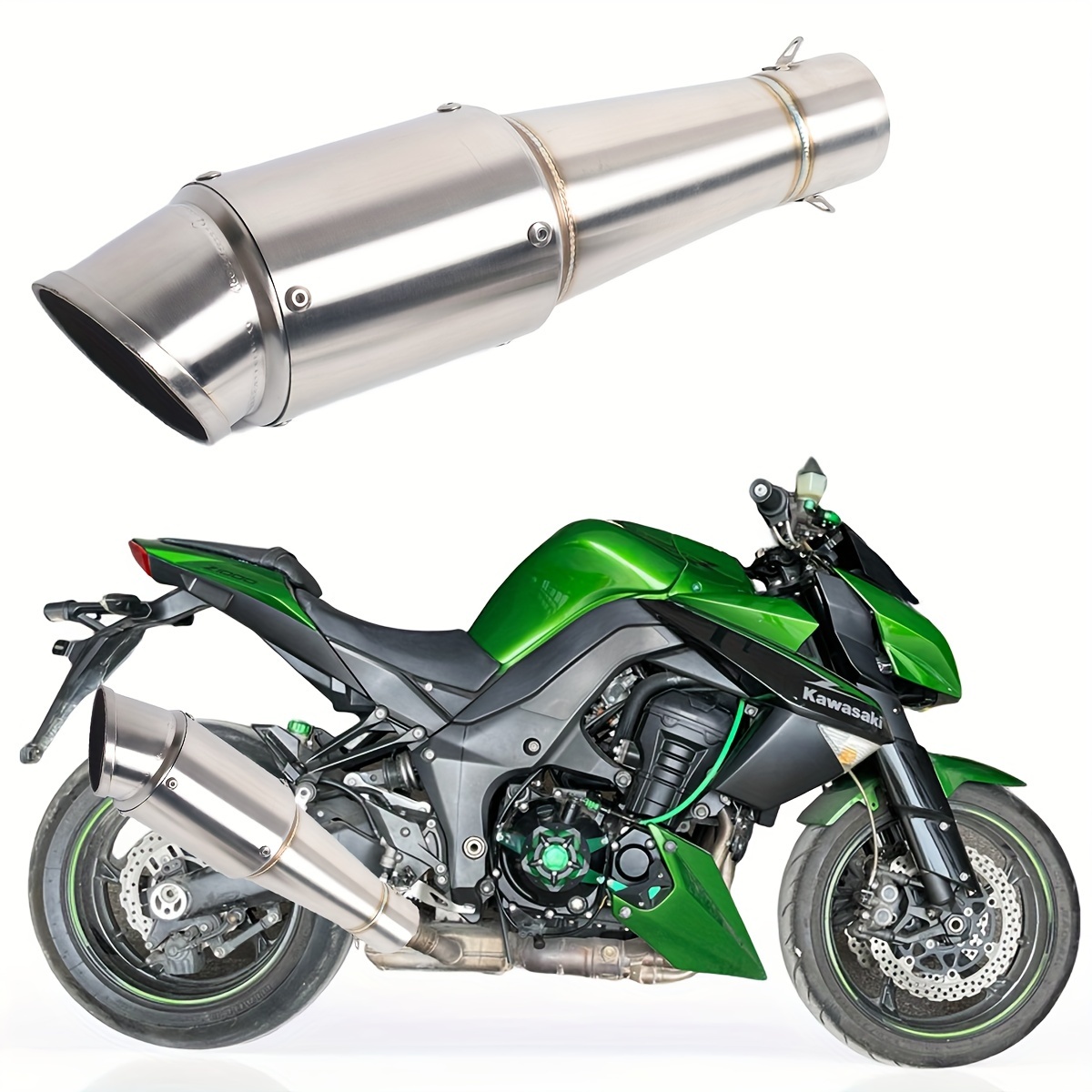 Stainless Steel Extended Exhaust Pipe road Temu