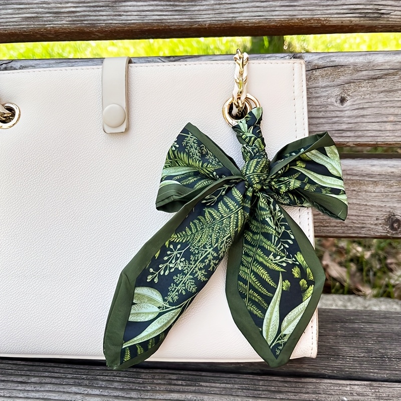 Elegant Bow Knot Keychain for Handbags and Wallets