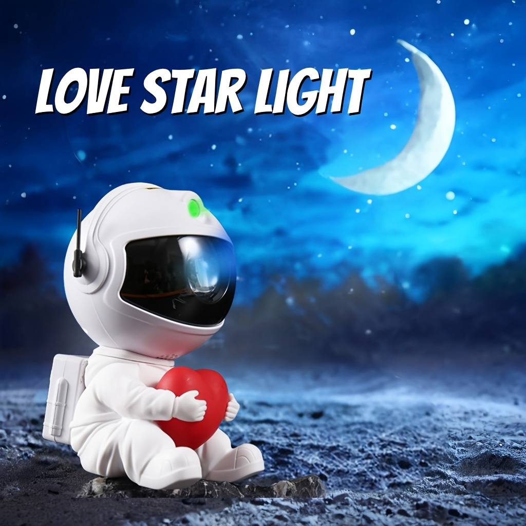 

Loving Astronaut Star Projection Light Full Of Creative Atmosphere Star Projection Light Loving Astronaut Father's Day Gift