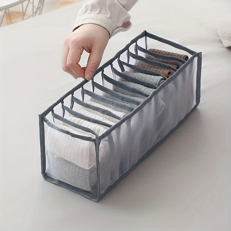 Closet Sock Storage Box Independent Lingerie Storage Box - Temu