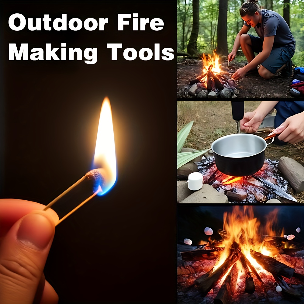 Acrylic Solid Fuel Fire Starter Cubes, Smokeless & Waterproof