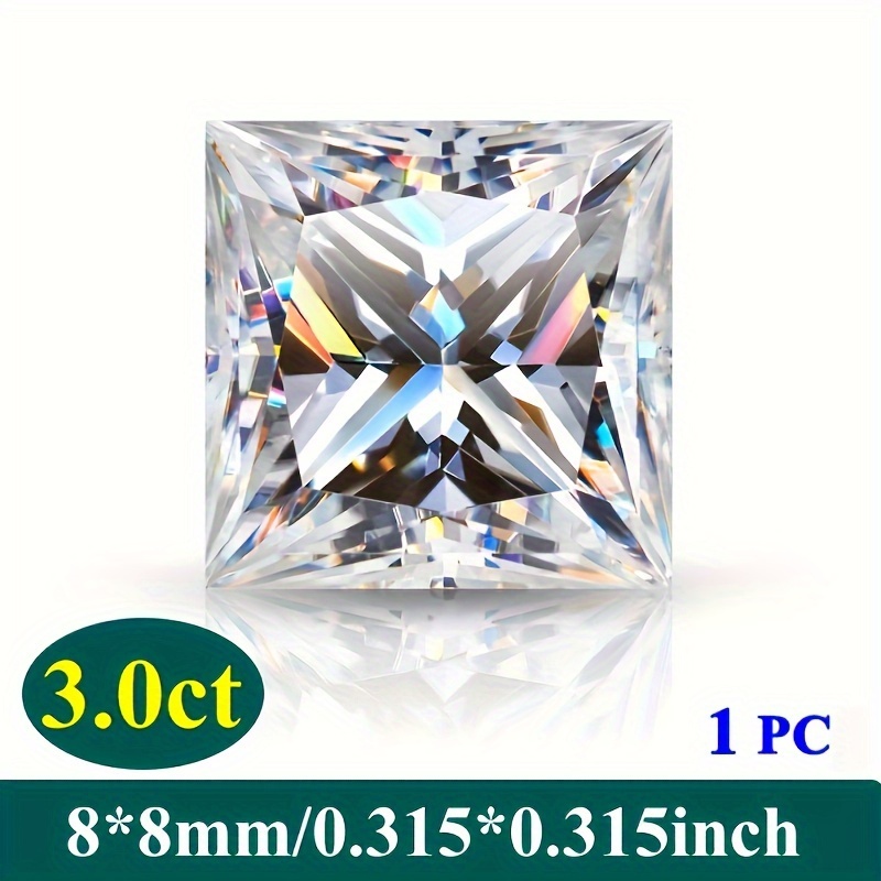 1pc 3 Carat For Engagement Cz Ring, Laboratory Artificial Of Oxide Pendant Necklace Jewelry Making Jewelry Making Supplies, Modern, , Source Factory Loose, Hot-selling Sharp- Model