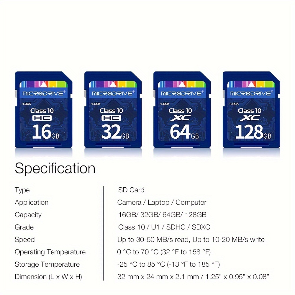  scheda di memoria sd più class10 u3 uhs-i 16g 32gb 64gb 128gb scheda tf 4k hd per fotocamera Dettagli dell'articolo 6