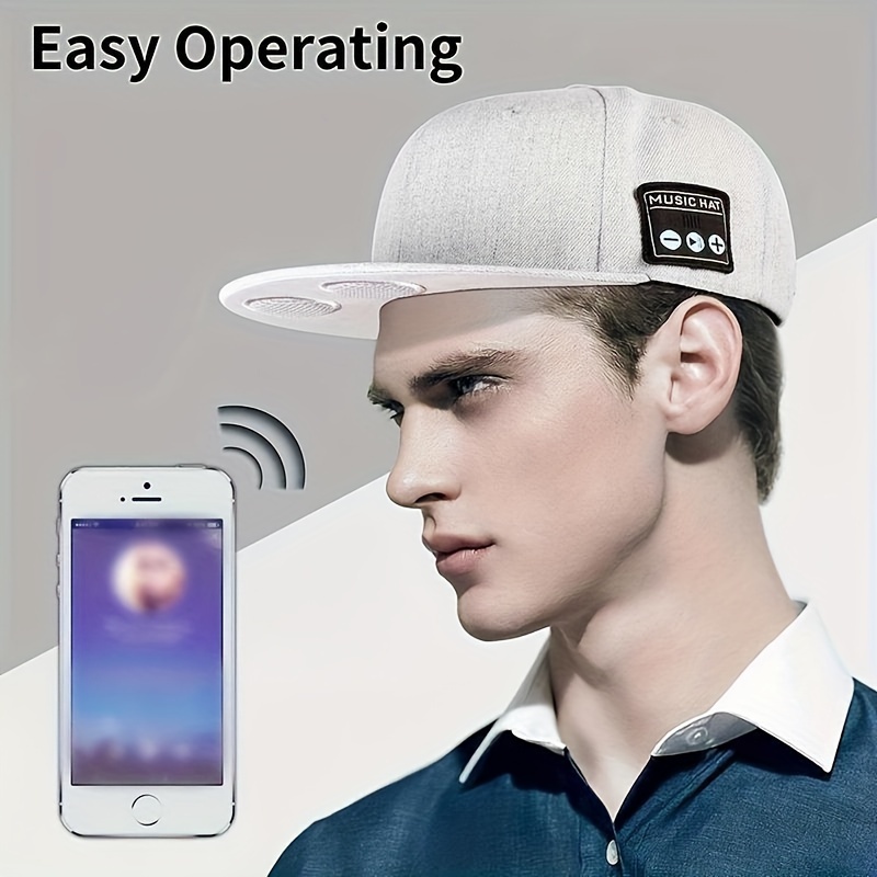 

Hat Hat Wireless Speakerphone Cap For Cap Is The