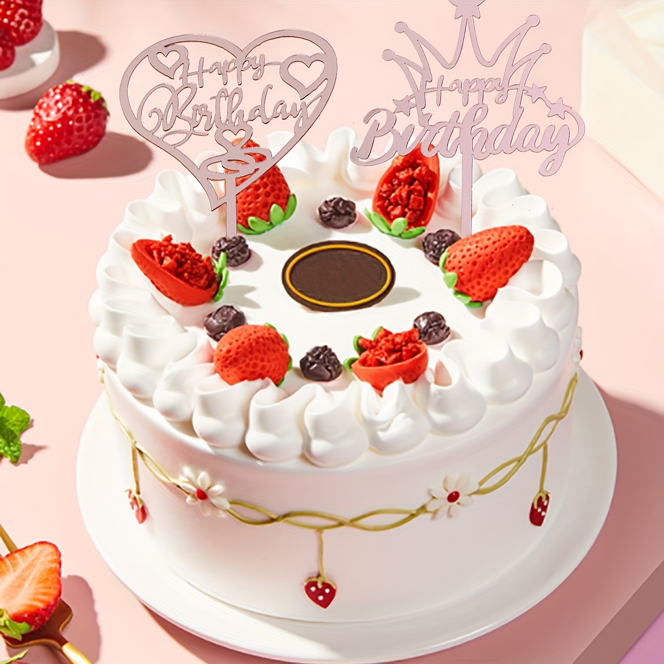 Barbi Decorazioni Torta Compleanno, 21 Pezzi Decorazioni per Torte  Principessa, Cake Topper Barbi, Principessa Topper Torta Compleanno, Feste  di Compleanno per Bambini : : Casa e cucina
