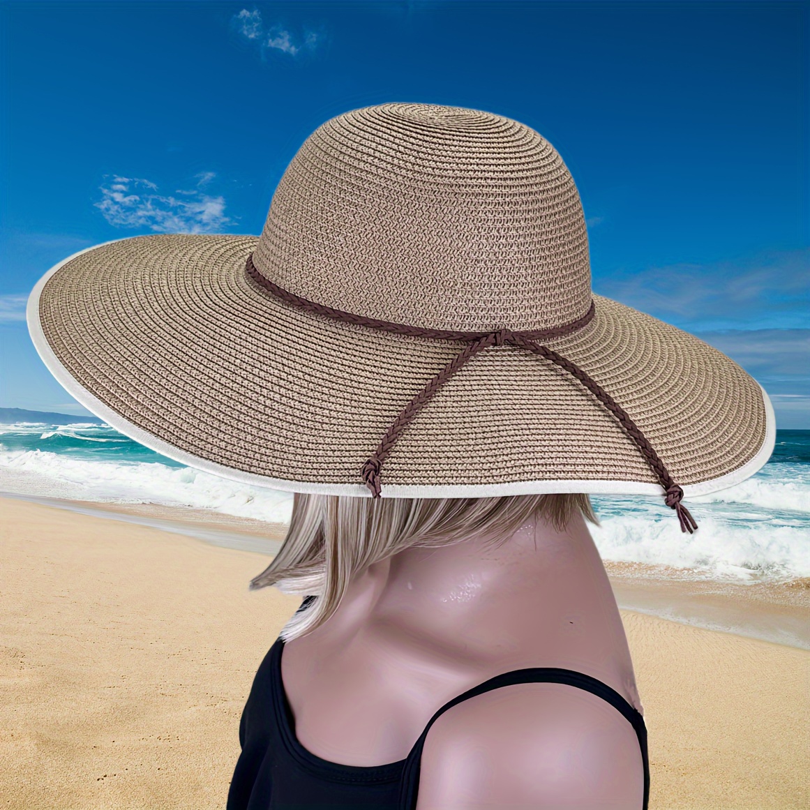 Stay Protected In Style: Foldable Wide Brim Sunshade Floppy - Temu Canada