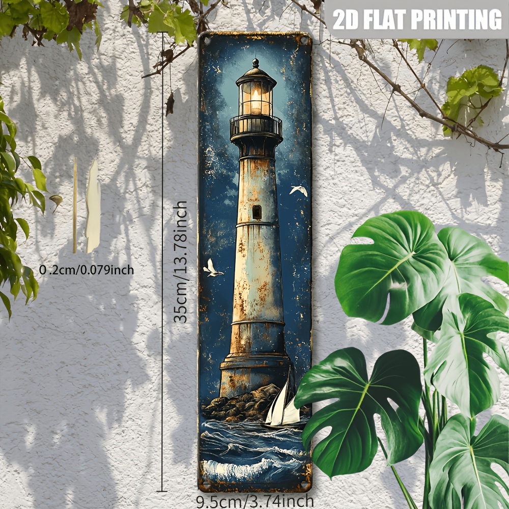 E-shop 2D Flat - . 2D Flat Druck Vintage Nautisches Schild | Holz Wandbehang Dekor, Mehrzweck Holzkunstwerk, Geeignet für Zuhause, Café, Garage, Bar,