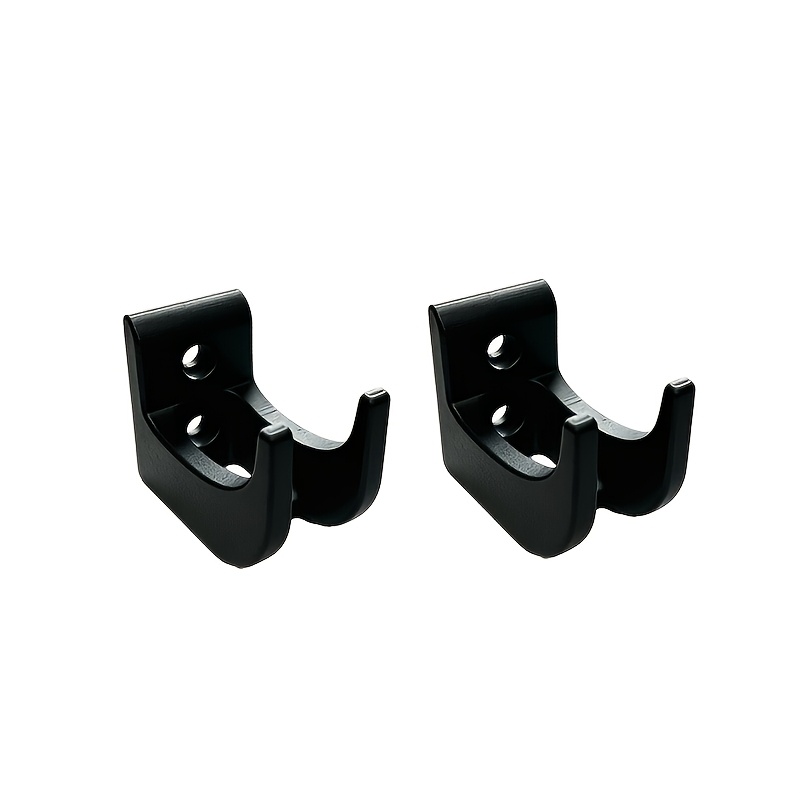 TEMU 2--mounted Bicycle Helmet Hooks, Bicycle Helmet Storage Hanger, Suitable For Garage Wall-mounted Helmet Rack, For Bicycle Riding Helmets, Garage