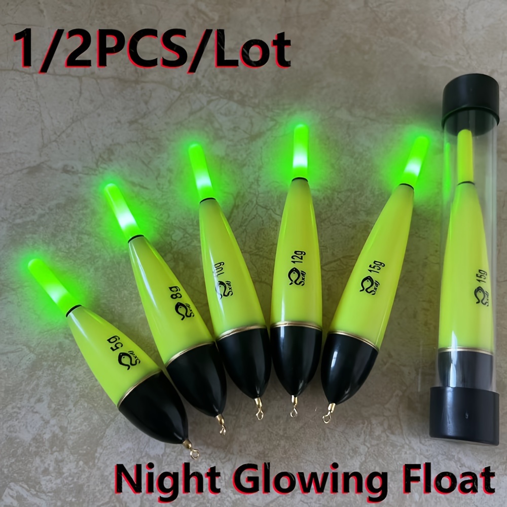 

Night Glowing Fishing Floats: Led Illuminated Devices For Low Light Fishing - 5g, 8g, 10g, 12g, 15g Options