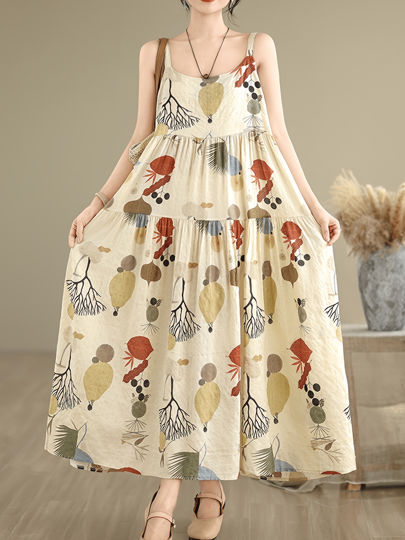 chinese dress ladies Mila Boho Maxi Dress Sewing Pattern by Dressmaking Amre