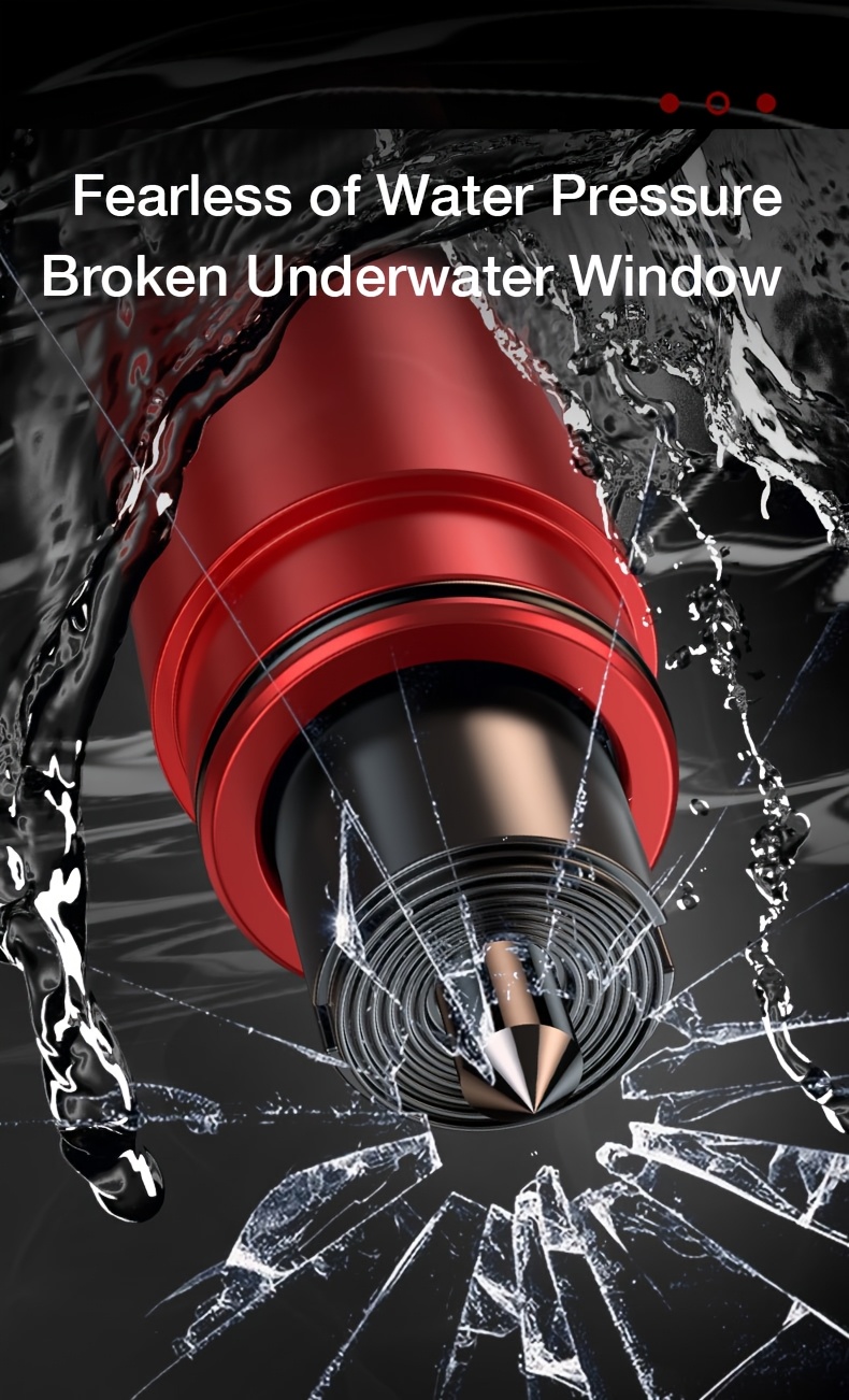 Glass breaker mechanism demonstration