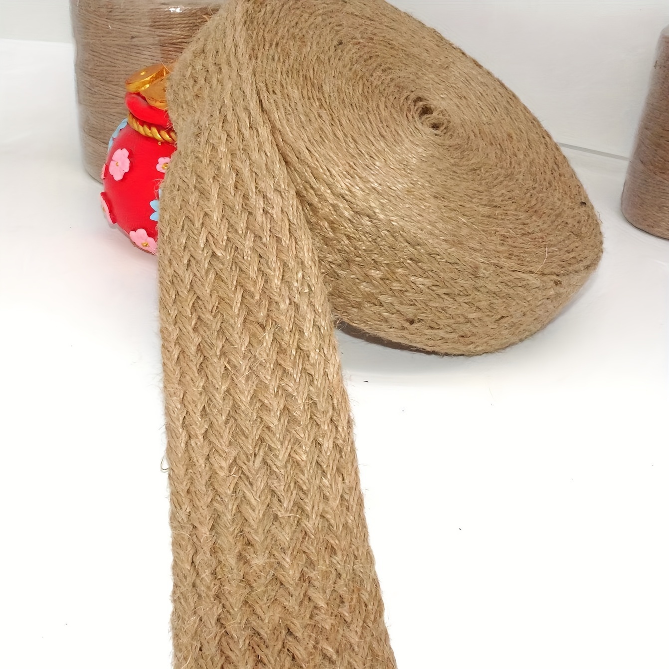 Flat Lace Trim Ribbon Cord Knitting Gift Handmade