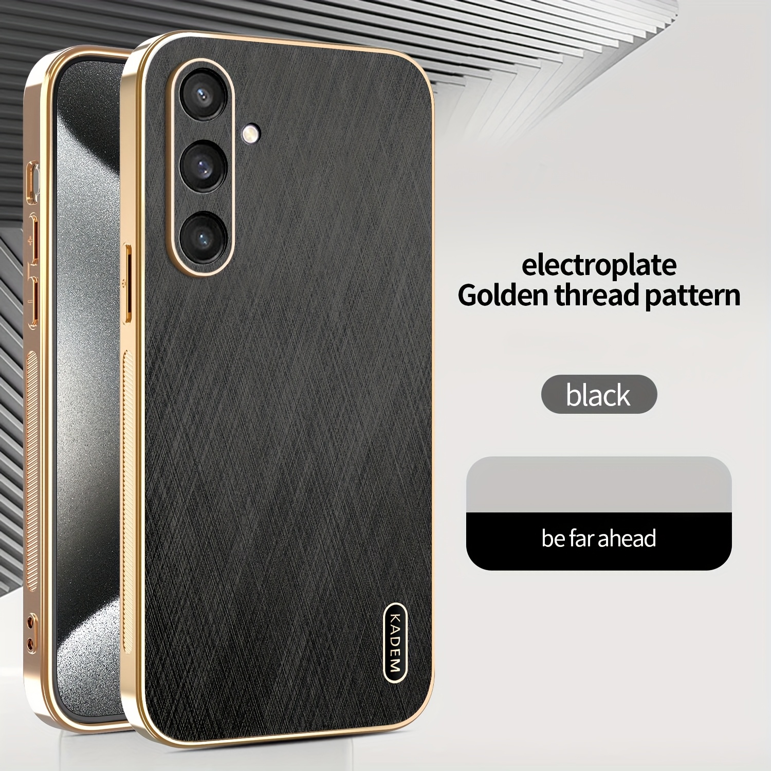 TEMU Phone Case - Suitable For S25, S25 Plus, S25 Ultra, S25 Edge, S25 Fe High Thread Texture Phone Case, Galaxy Full Coverage Protection