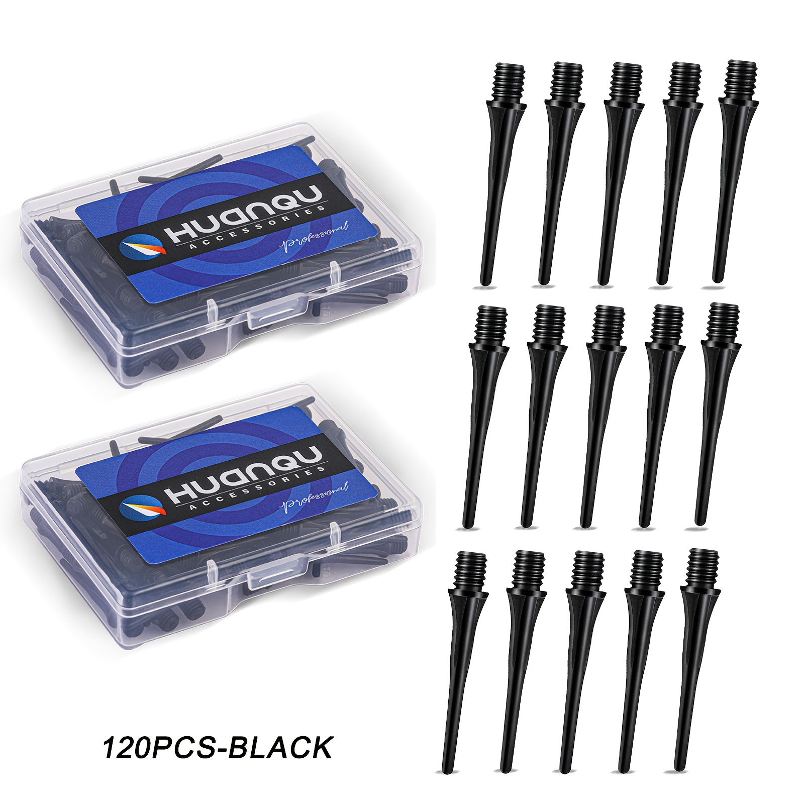 E-shop 120/180 Stück Soft Dart Tips - 9 Farboptionen für sicheres und reibungsloses Spielen - Robuste Dart-Ergänzungen für alle Darts