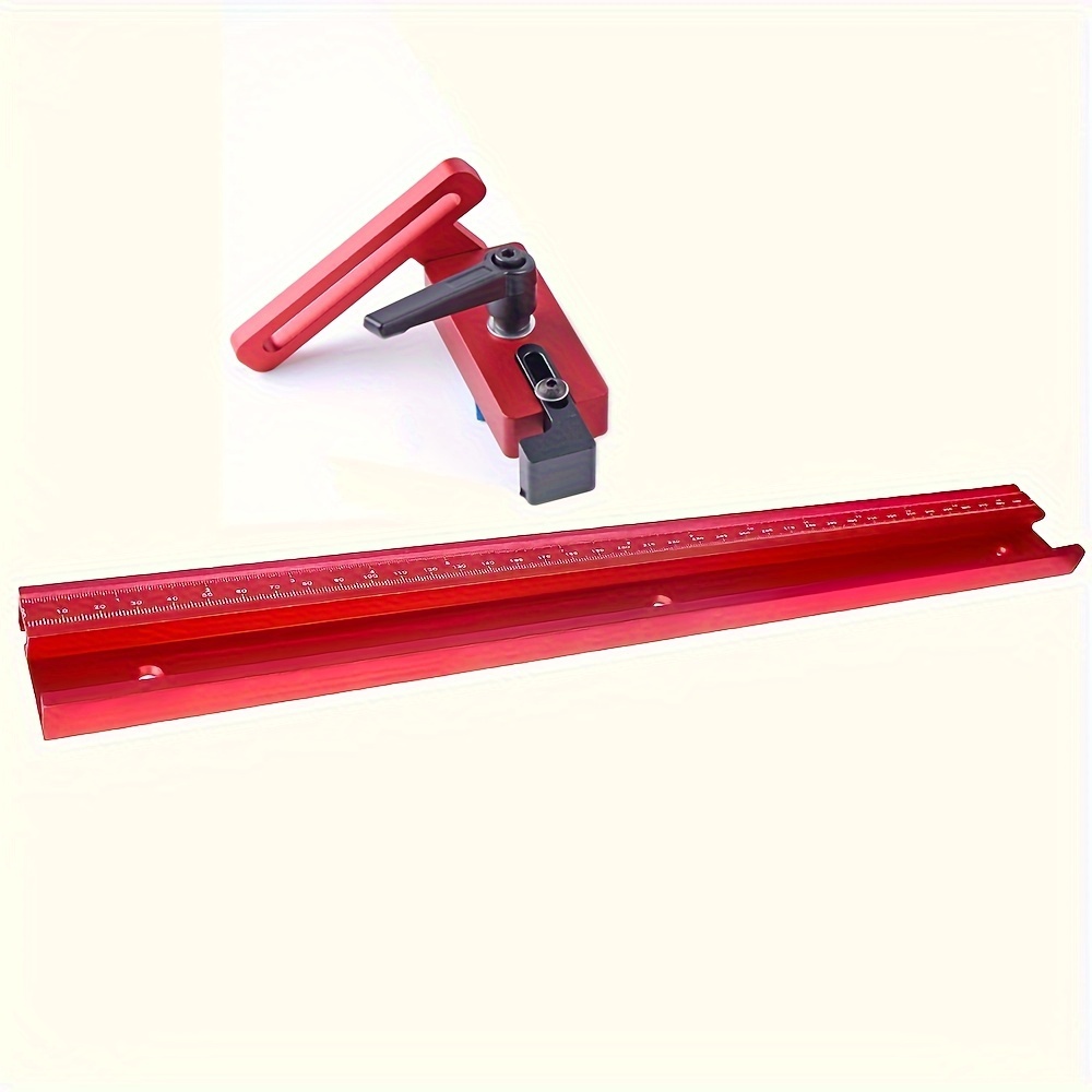 Image of 45type T Track And For Woodworking, Aluminum Miter Track Jig, Miter Track Stop For Router Tables And Bandsaws, Tools, 400mm