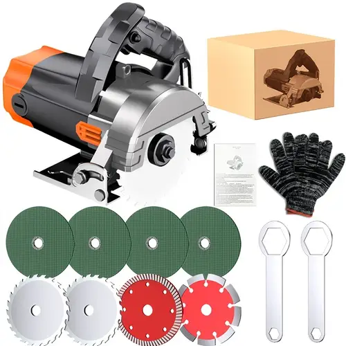 cutting machine marble masonry saw electric circular saw portable saw electric tool wired electric tool for cutting metal cutting wall cutting and slotting machine professional high cutting machine
