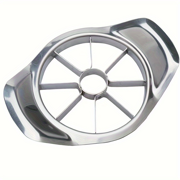 stainless steel   slicer corer reusable kitchen gadget for perfectly divided fruits ideal for home and dorm use details 7