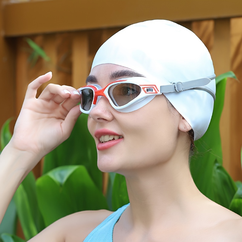 Bonnet de bain 3D pour homme et femme - Bonnet de bain en silicone  imperméable - Convient aux