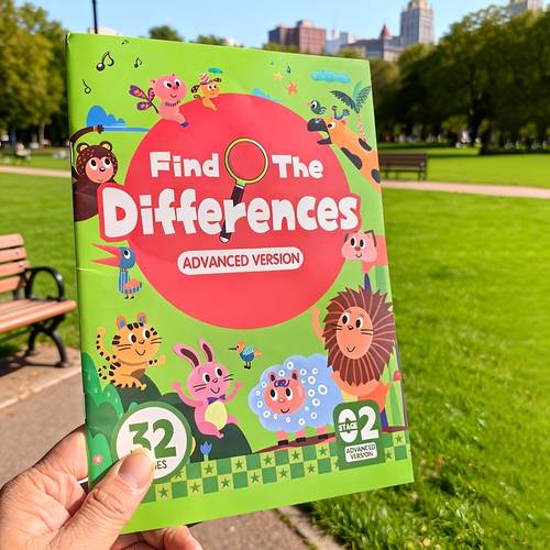 a book featuring hidden differences activities containing 32 interactive observation games and memory exercises training for attention and focus visual skills a scientifically designed activity book to enhance