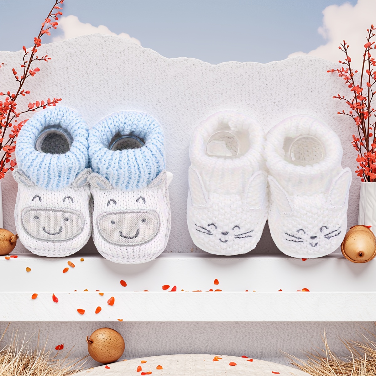 El Género Del Bebé Azul Y Rosa Revela La Ilustración De Vector De