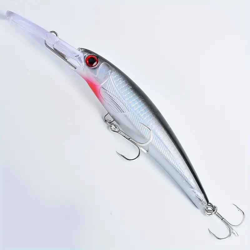 1pc 32g/1.07oz 16.5cm/6.5in * Lure Deep Diving Minnow Artificial Bait * Pesca Carp Pike Walleye Zander * Professional Sea Fishing Bait Gift for Man 1pc 32g/1.07oz 16.5cm/6.5in * Lure Deep Diving Minnow Artificial Bait * Pesca Carp Pike Walleye Zander * Professional Sea Fishing Bait Gift for Man