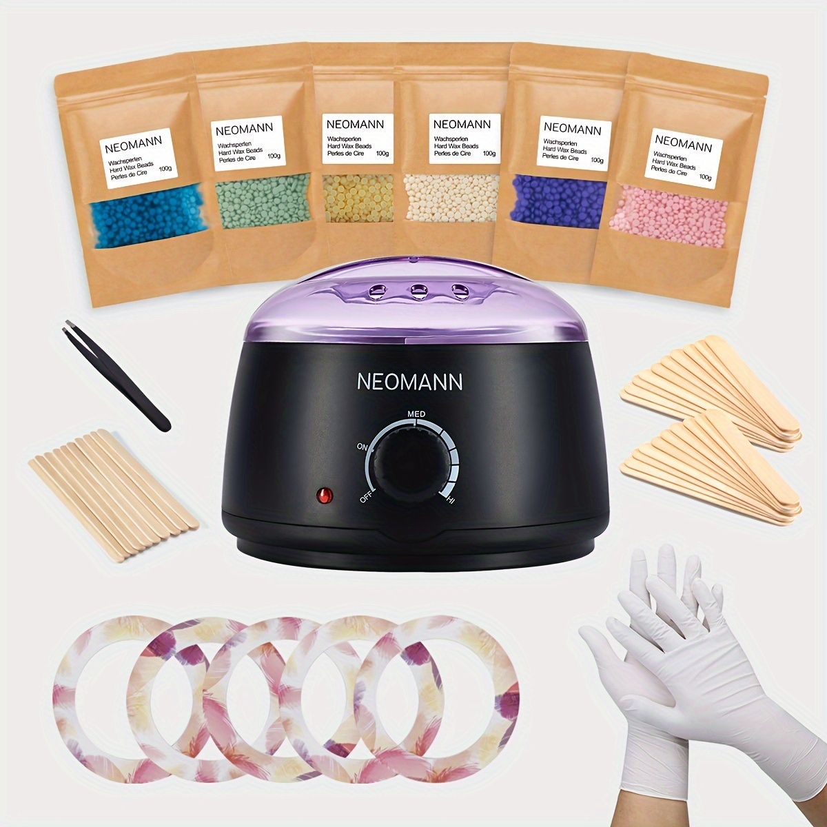 400g Hair Removal Wax Hard Wax Solid Wax Hot Wax Depilatory Temu